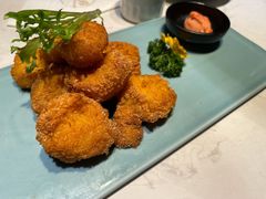 香炸潮汕鱼腐-卯时·龙光雅宴·精致锡帮菜(惠山古镇店)
