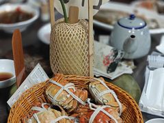 清蒸大闸蟹-蟹村草堂·苏式园林人文农家·大闸蟹