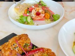 烤虾与西瓜色拉-城市露台景观餐厅(淮海路店)