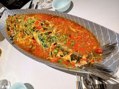 招牌跳水鱼-小河盐帮·私家菜·烤鸭(三元桥·霄云路店)