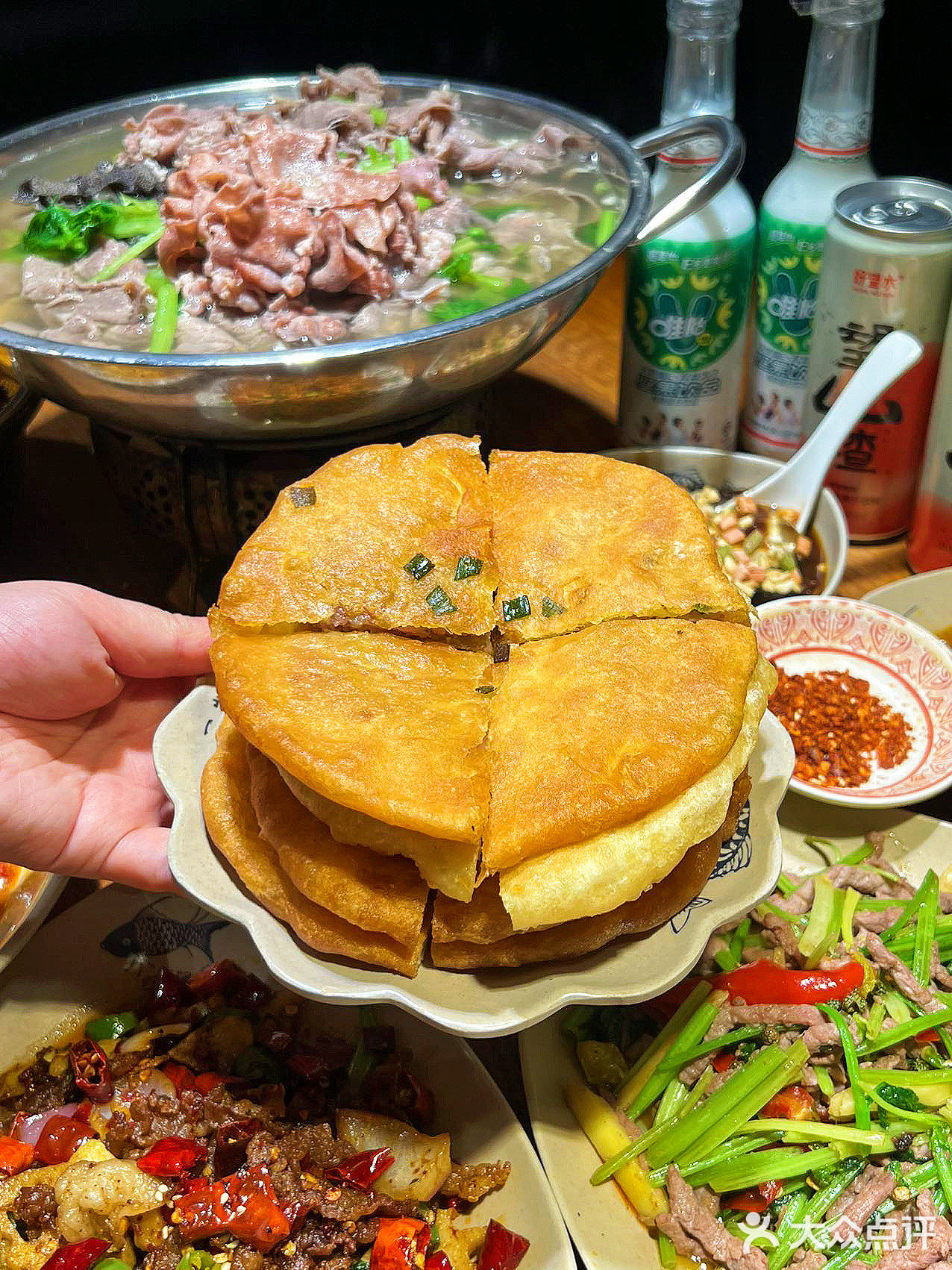 为了这碗招牌血旺‼️想天天去它家吃跷脚牛肉