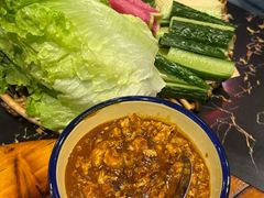 蘸酱菜-东北特色铁锅炖·柴火灶(富阳一店)