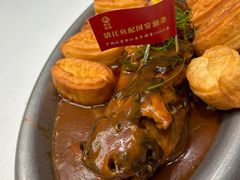 葱烧大鱼配手工油条-聆桂烤鸭·金奖烤鸭(静联广场店)