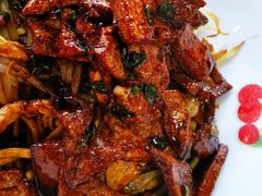 肉丝拌川加猪肝-小狗面馆(河东路店)