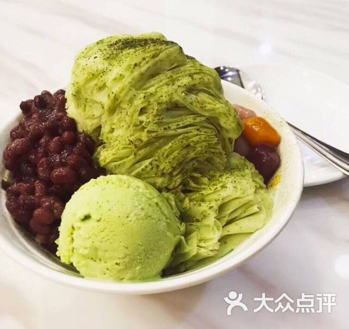 宇治抹茶红豆冰
