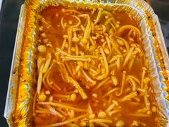烤金针菇-夜小红炒虾尾(建文店)