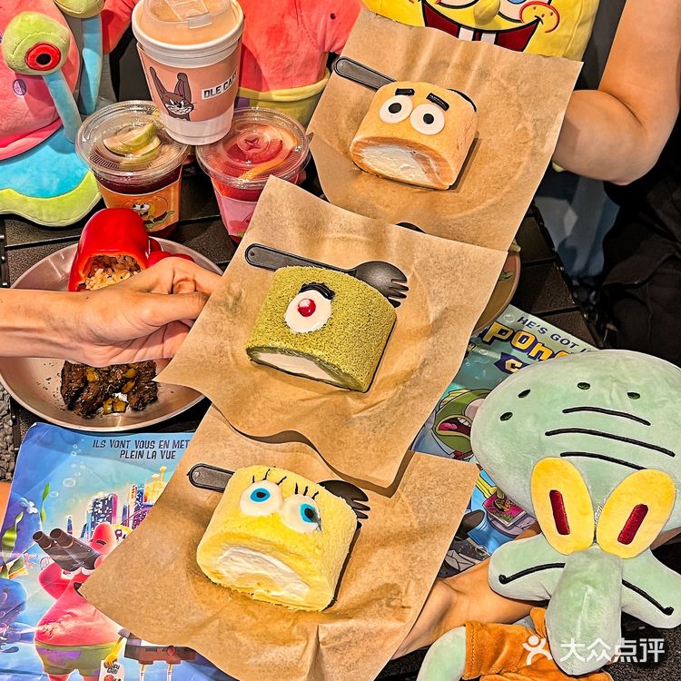 广州📍海绵宝宝主题咖啡店🧽也太可爱了叭‼