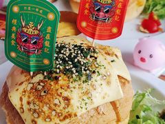 火焰瀑布菠萝包-龙记·香港茶餐厅(海上世界店)