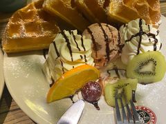 水果冰淇淋松饼-漫咖啡MAANCOFFEE(清江路店)