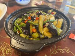 茄子烧豇豆-代木儿回锅肉