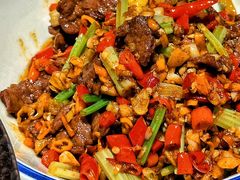山椒炒牛肉-师傅说·湘菜馆(双井店)