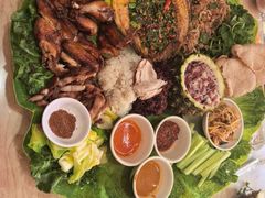-沐毫傣泐云南菜孔雀宴•手抓饭傣味烧烤(曼听公园店)