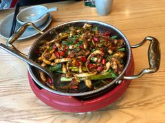 铜锅香辣鱿鱼须-望湘园·湖南菜(宏伊店)