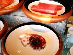 生鱼片-唐拉雅秀酒店-西锦汇空中BBQ·思创餐厅