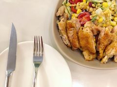 温泉蛋鸡扒沙拉-打趸BTC·Breaktime cafe(北京路店)