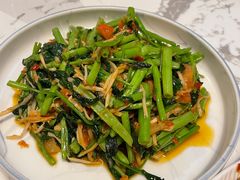 酸笋炒空心菜-浩海火烧云傣家菜(蓝港店)
