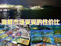 -霞涌市场海鲜摆卖区