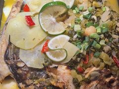 -探鱼·鲜青椒爽麻烤鱼(广州欣荣广场店)