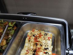 煎豆腐-谦和素食自助餐(云峰花园店)