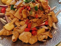 干锅爆炒肥肠-海泰食府·新鲁菜·家宴(总部基地店)