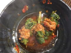 香菜牛肉-钢管厂五区小郡肝火锅串串香(清河店)