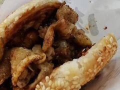 鸡皮夹烧饼-老徐烧烤涮肚(交道口店)