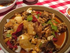 伊犁辣皮子烩大盘鸡-西贝(上海我格广场店)