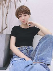 -I+造型烫发染发