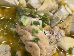 清蒸咸蛋目鱼臭豆腐猪脑-绍兴名菜馆(可乐路店)