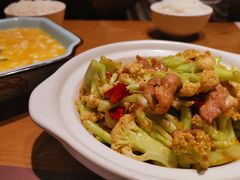 干锅有机菜花煲-同合居·非遗东北菜(红博会展店)