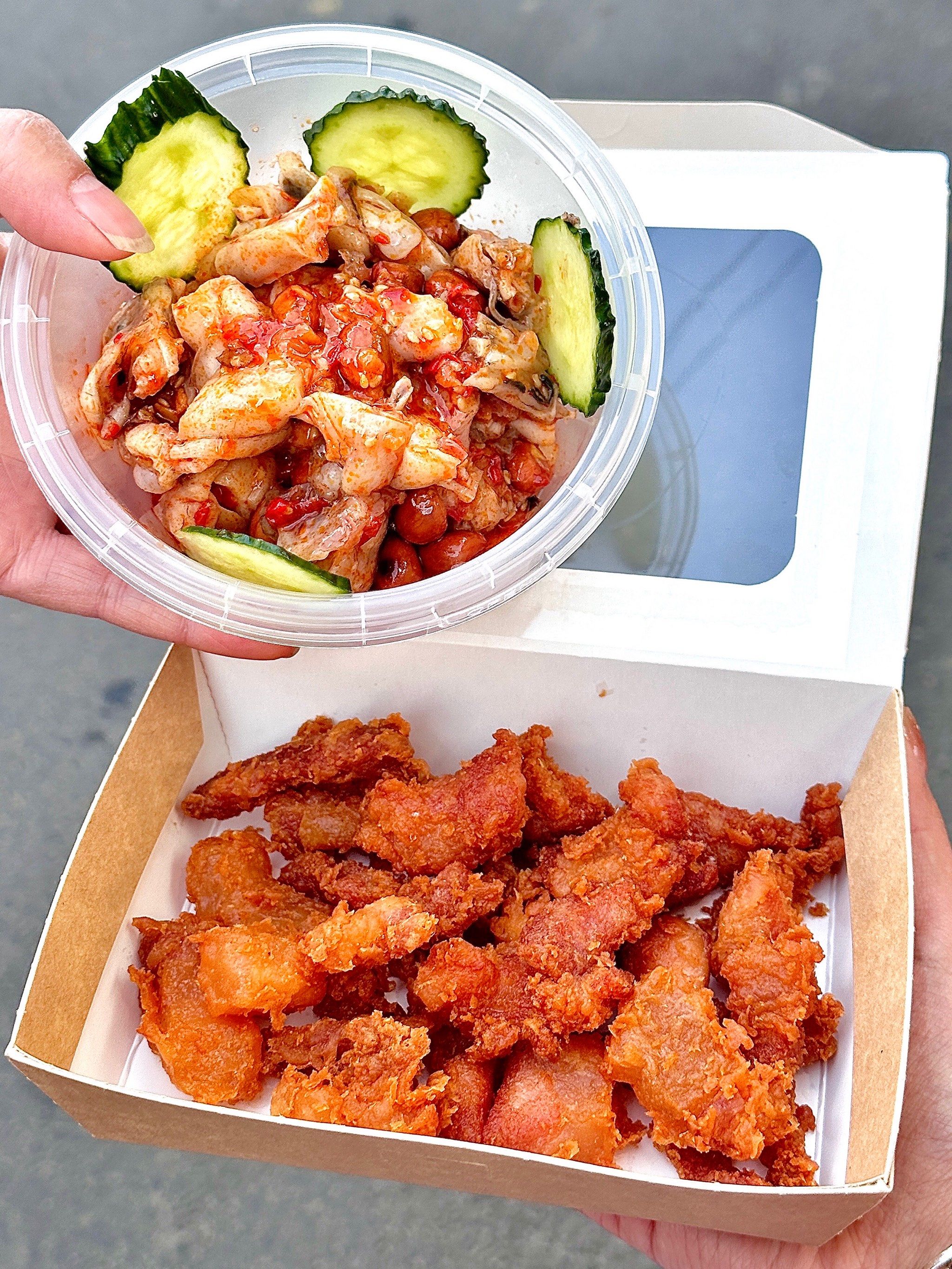 来温州必吃的酥排骨～就在梧田菜场里哦