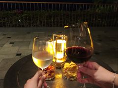 -日落吧·海景咖啡厅·餐酒吧·鸡尾酒·下午茶·乐队表演·浪漫夕阳·三亚文华东方酒店