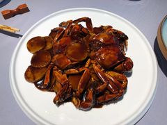 毛蟹炒年糕-屋里厢上海菜馆