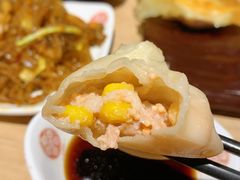 鲜虾蟹籽灌汤包-老班长手工灌汤包(望京华彩店)