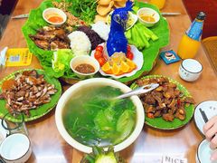 -沐毫傣泐云南菜孔雀宴•手抓饭傣味烧烤(曼听店)