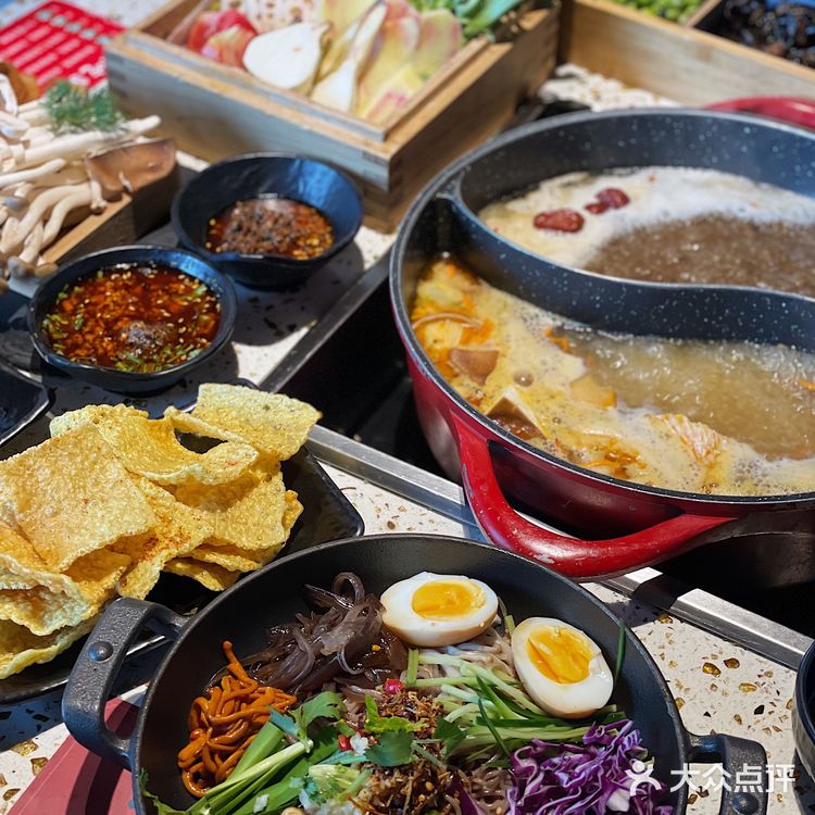 四千高原的全素鲜味火锅