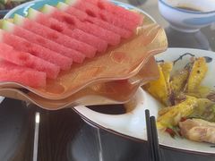 -七的湖·晚芳亭·阳澄湖农家菜·大闸蟹(莲花岛店)