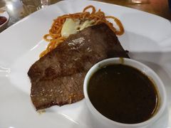 炭烧牛板扒-新伊邑牛扒披萨西餐厅