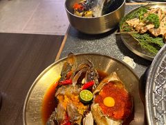 -草家酱蟹炭火烤肉店(珲春南路二店)