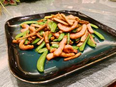 荷兰豆炒猪颈肉-稻香(天河领展店)