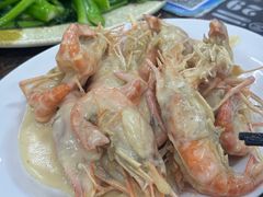 奶油罗氏虾-贞姨美食·老字号海鲜大排档