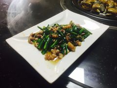 韭菜炒鱿鱼-睿柏云酒店-餐厅