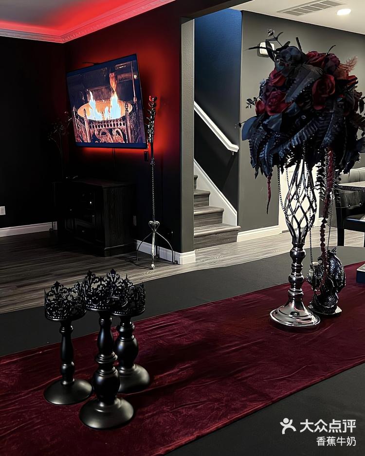 0169哥特女巫风格装修把大自然搬进家