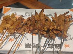 -土灶台东北大块肉烧烤(风景城邦店)