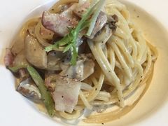 奶油培根意面-SEN CASTLE城堡西餐(创意设计中心店)