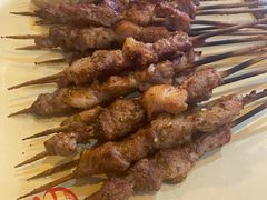 烤羊肉串-老姑砂锅·烧烤天津菜(体北道店)
