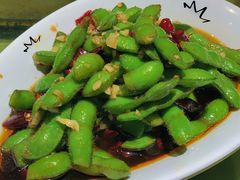 凉拌毛豆-刘胖子家常菜·蹄花焖藕(江汉路总店)