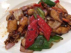 葱头爆吊鱼筒仔-朱仔记食府(江南大道店)