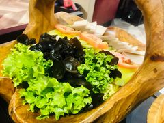 蔬菜拼盘-热火朝天鲜切牛肉火锅(南强街巷店)