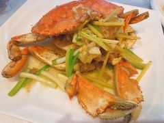 葱姜炒珍宝蟹-渔家海鲜舫(宝湖路店)